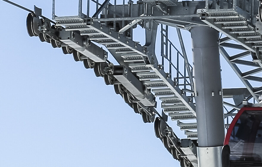 Gondelbahn Rothorn im Skigebiet Arosa Lenzerheide